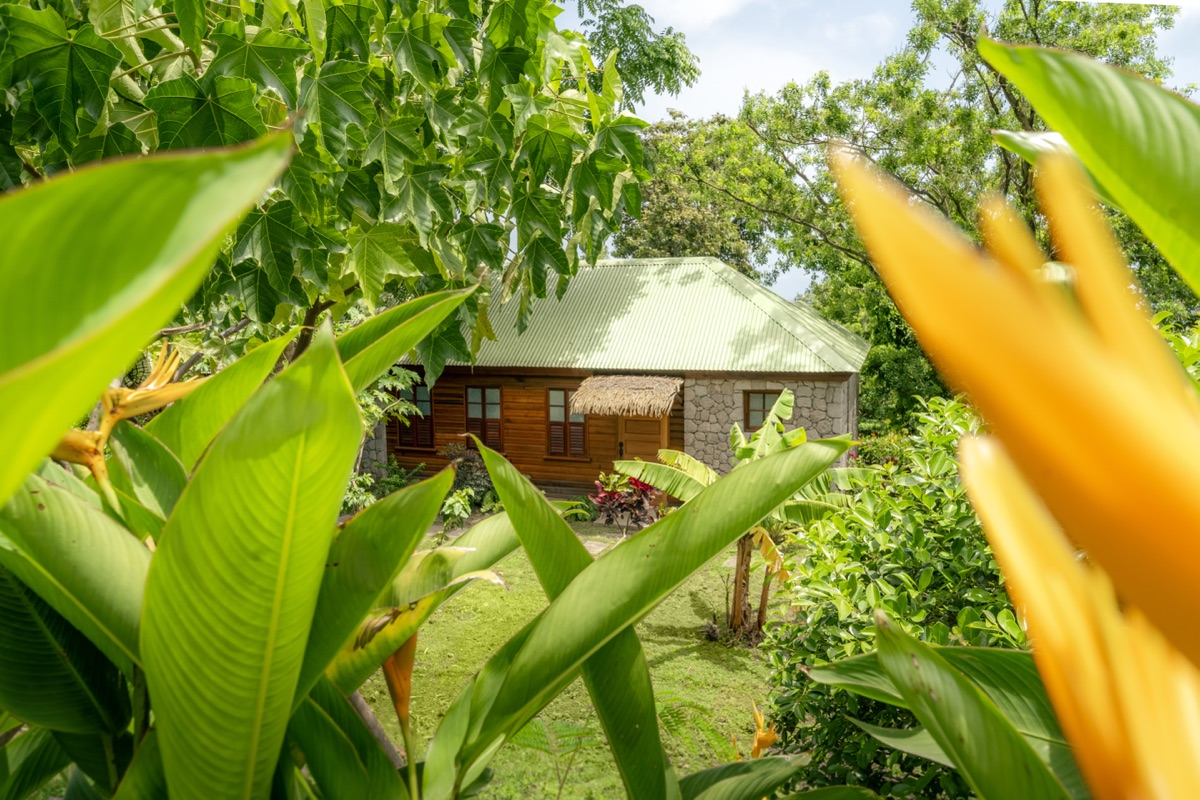 Eco-villa accommodation